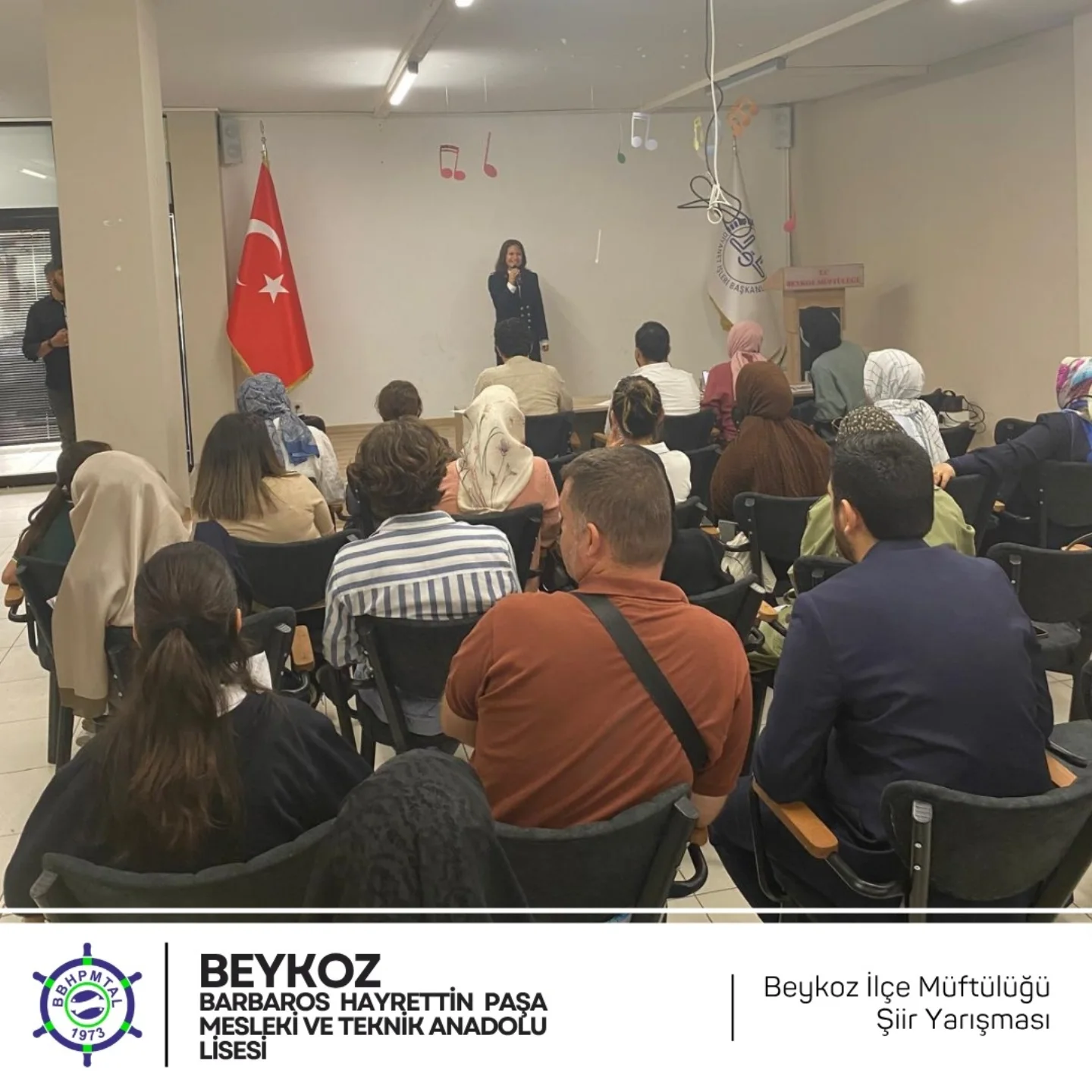 Beykoz İlçe Müftülüğnde gerçekleştirilen Şiir Okuma yarışmasında okulumuz adına katılan… — görsel 2