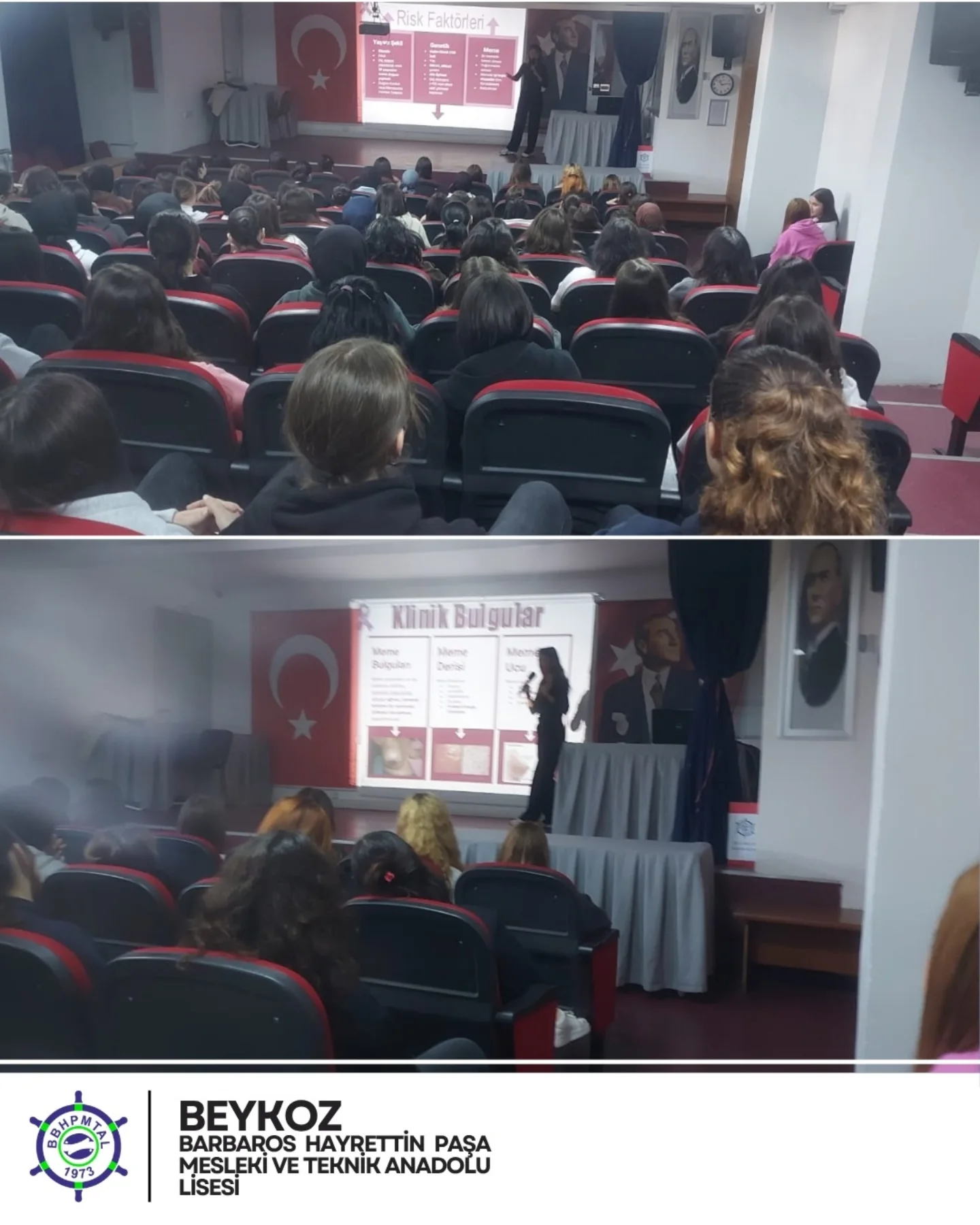 Beykoz İlçe Sağlık Müdürlüğü tarafından okulumuzda kız öğrencilerimize yönelik kanser b… — görsel 2