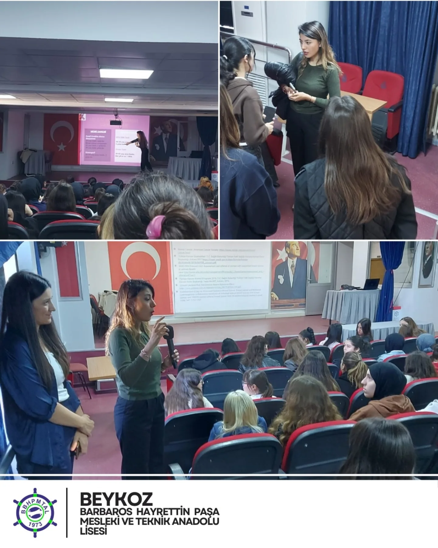 Beykoz İlçe Sağlık Müdürlüğü tarafından okulumuzda kız öğrencilerimize yönelik kanser b… — görsel 3