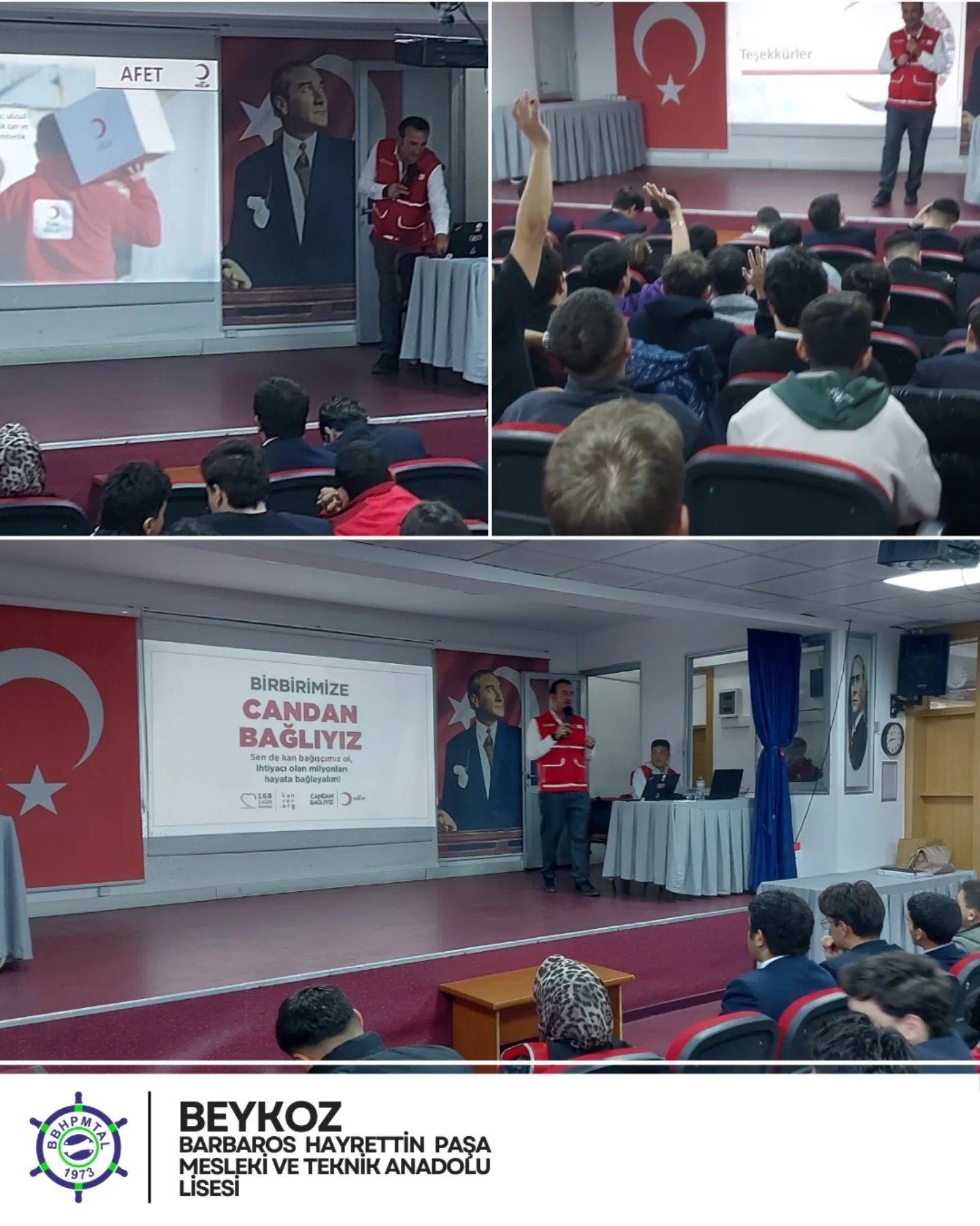 Kızılay Haftası kapsamında okulumuzda öğrencilerimize Kızılay'ın çalışmaları ve Kan Bağ… — görsel 3