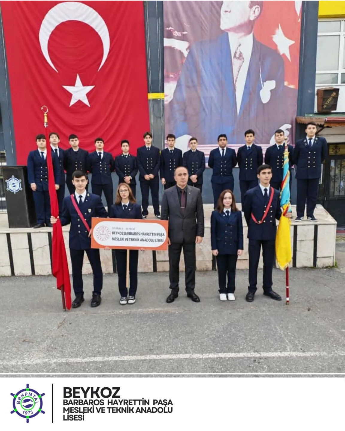 10 Kasım'da düzenlenen İlçe Milli Eğitim Müdürlüğü Töreni'nde okulumuz olarak yer aldık…