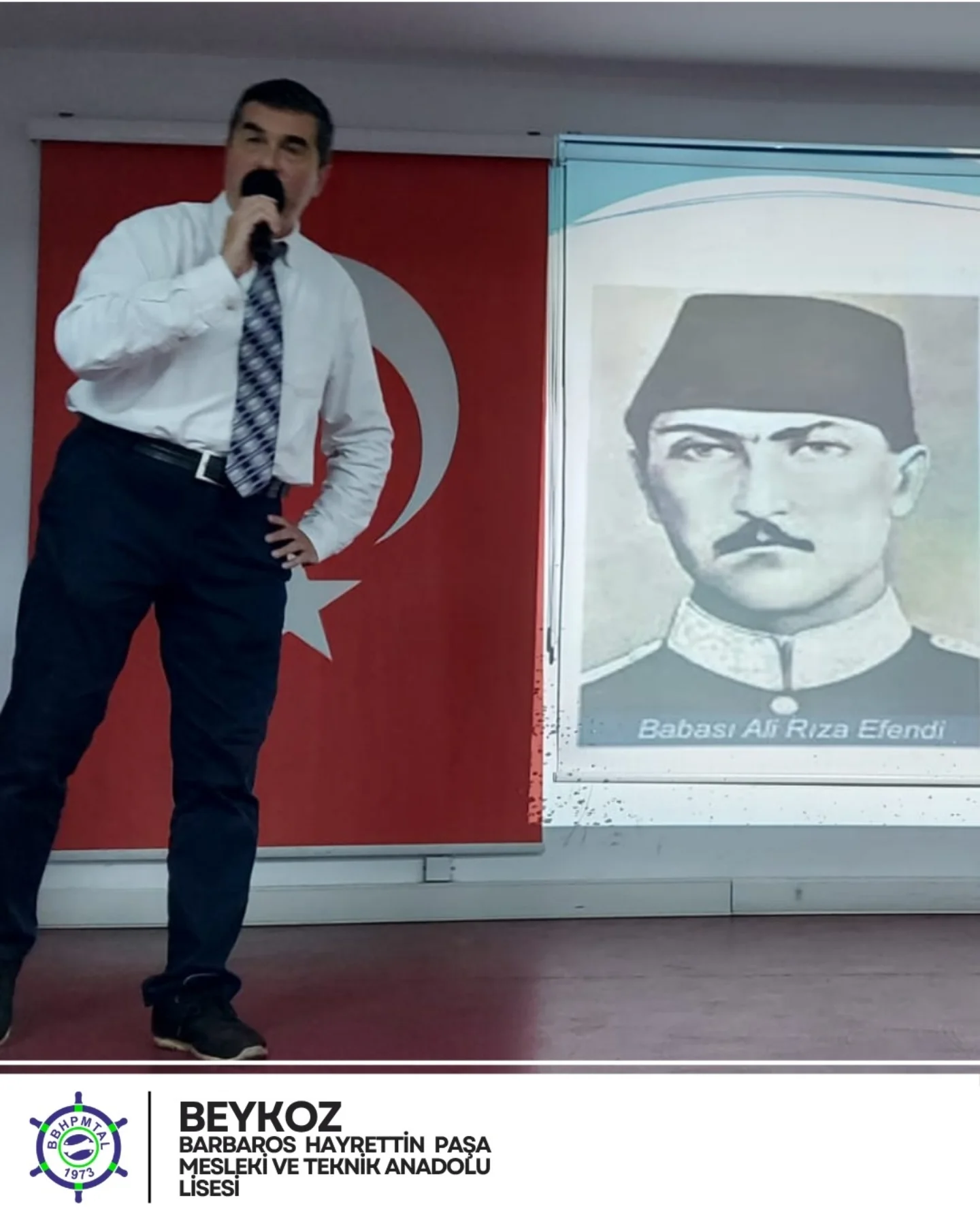 Tarih öğretmenimiz Sinan Saim Aydın'ın gerçekleştirdiği Atatürk söyleşisi, öğrencilerim…