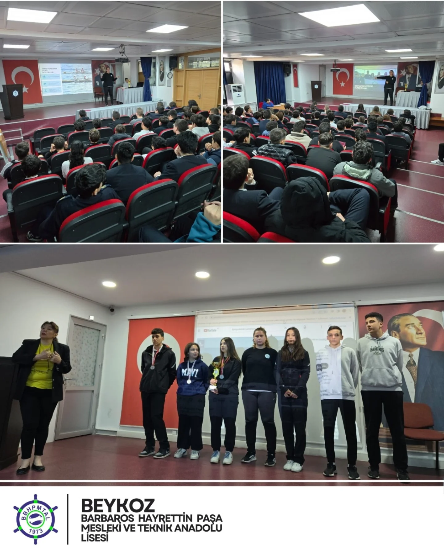 Beykoz Belediye Spor Kulübü Antrenörü Okulumuzda: Öğrencilerimize Deniz Küreği Branşı … — görsel 2