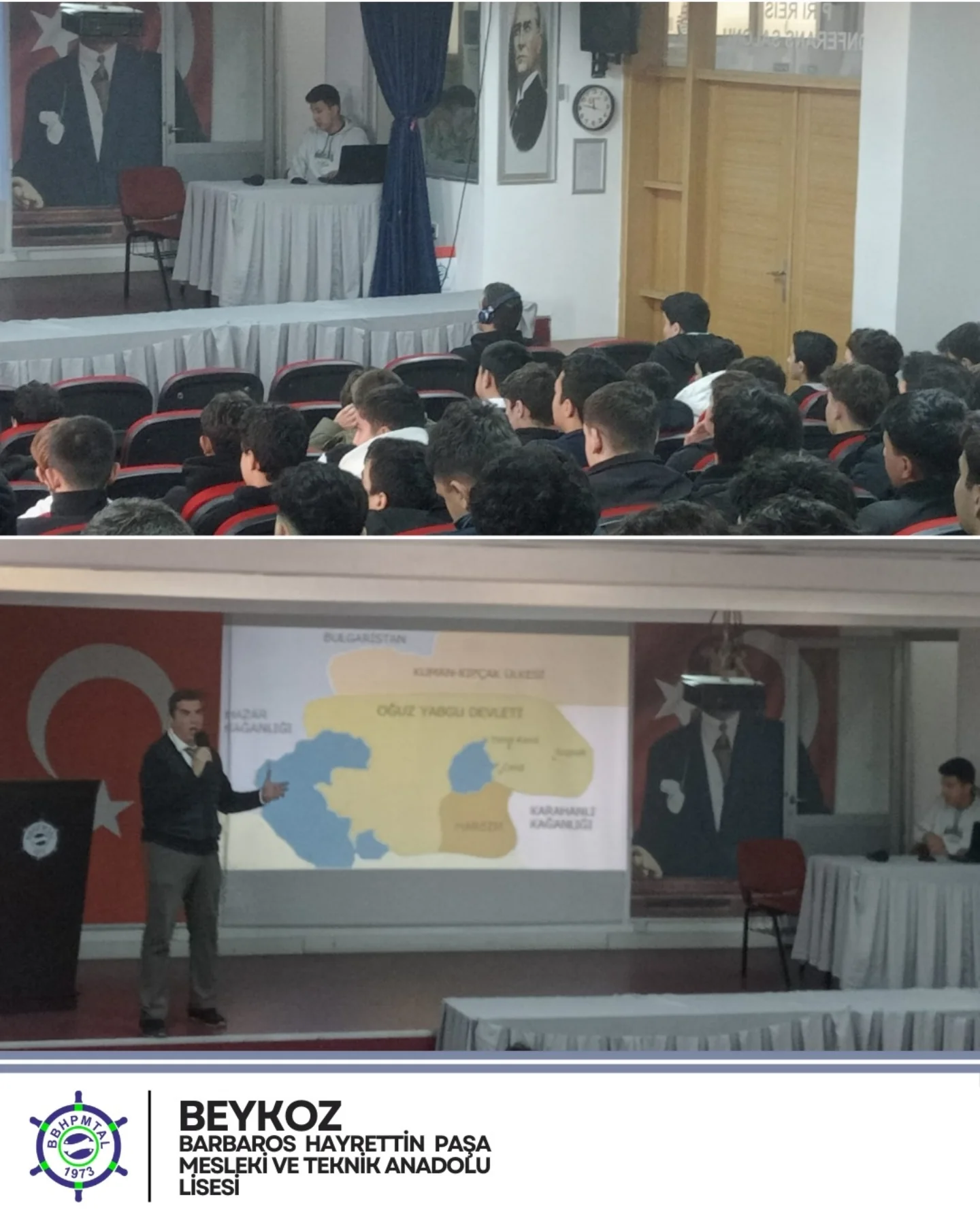 Kültür Edebiyat Kulübü etkinlikler bünyesinde, Sinan Saim Aydın hocamızın sunumuyla "Tü… — görsel 2
