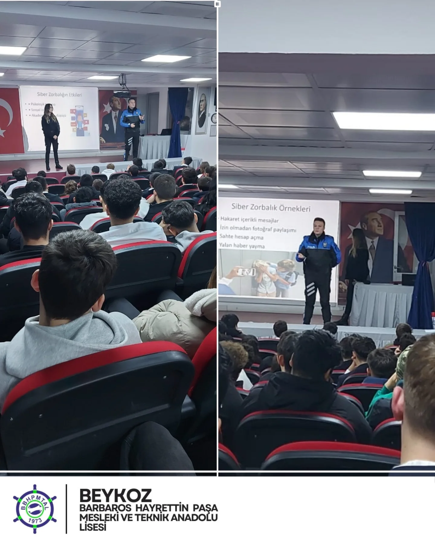 Beykoz Barbaros Hayrettin Paşa Mesleki ve Teknik Anadolu Lisesi olarak, siber zorbalık … — görsel 2
