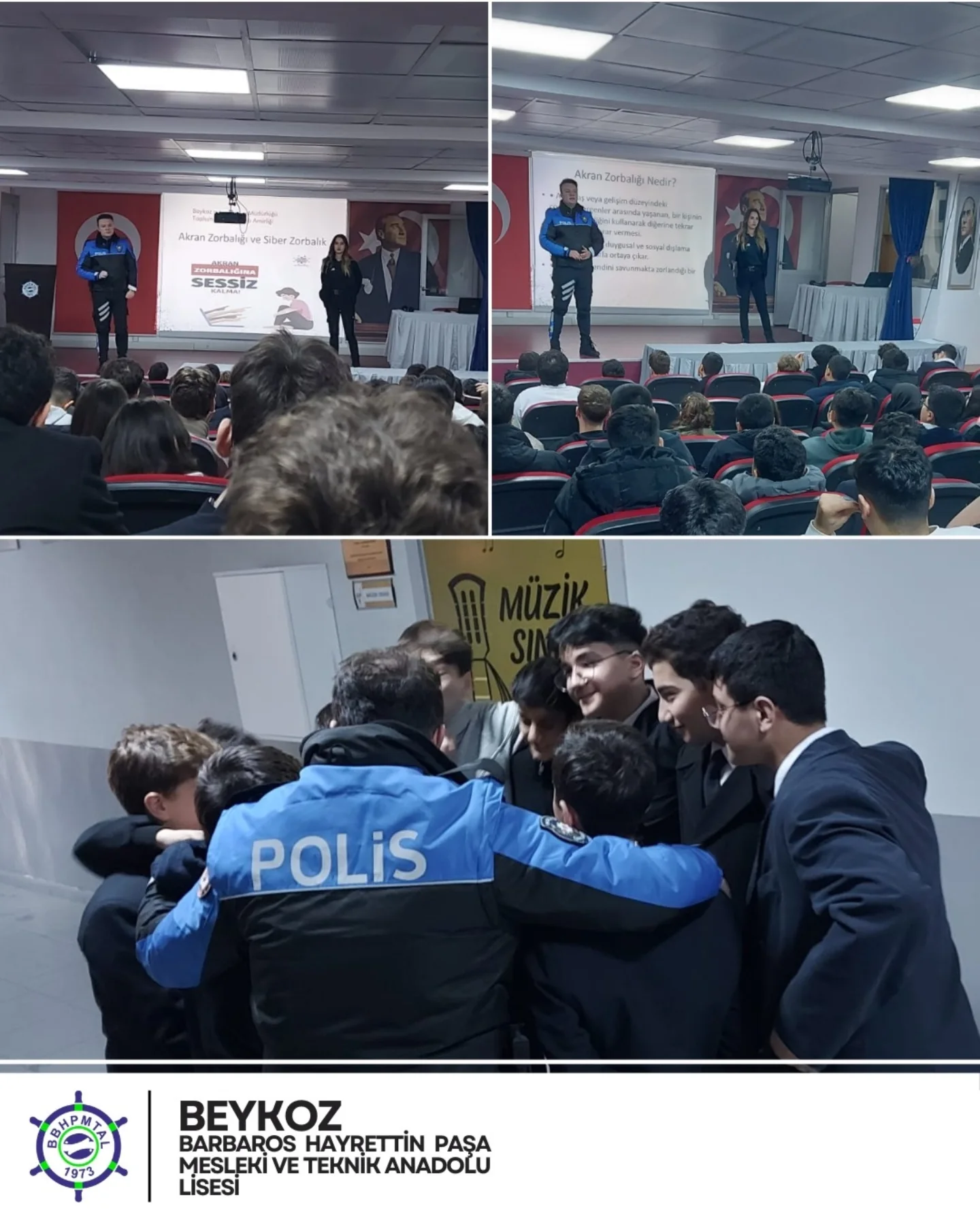Beykoz Barbaros Hayrettin Paşa Mesleki ve Teknik Anadolu Lisesi olarak, siber zorbalık … — görsel 3