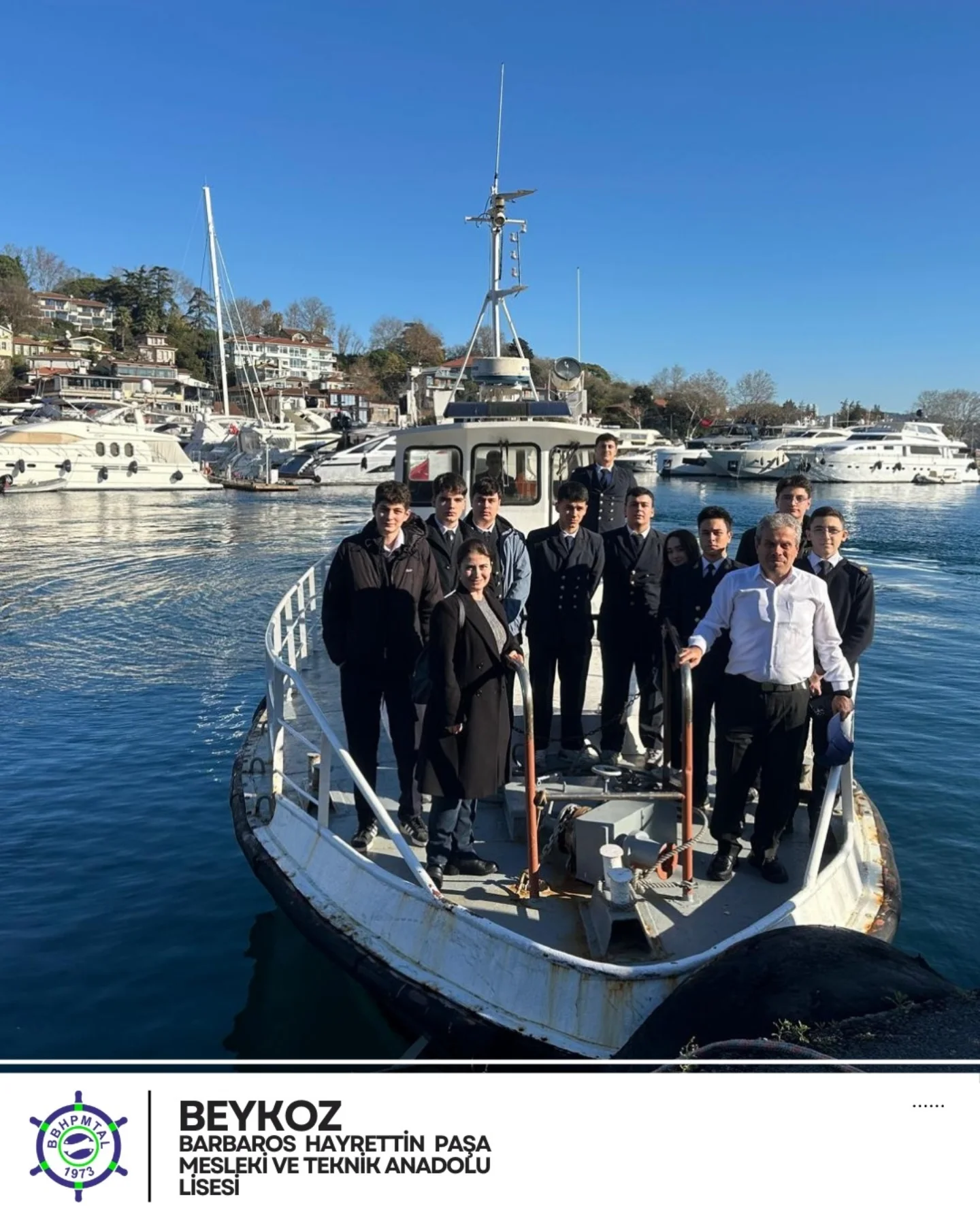 Beykoz Barbaros Hayrettin Paşa Mesleki ve Teknik Anadolu Lisesi olarak, denizcilik alan… — görsel 3