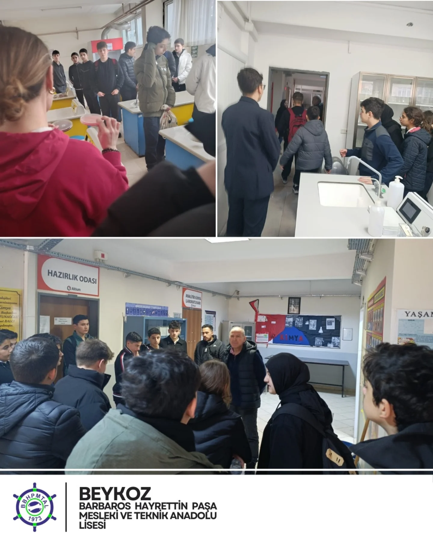 Spor Toto Teşkilatı Ortaokulu 8. sınıf öğrencileri okulumuzun misafiri oldu. — görsel 3