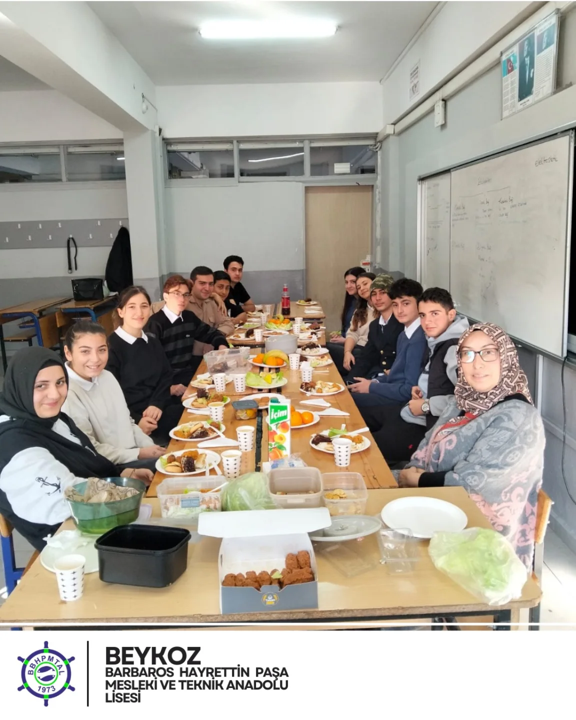 Beykoz Barbaros Hayrettin Paşa Mesleki ve Teknik Anadolu Lisesi olarak milli değerlerim…