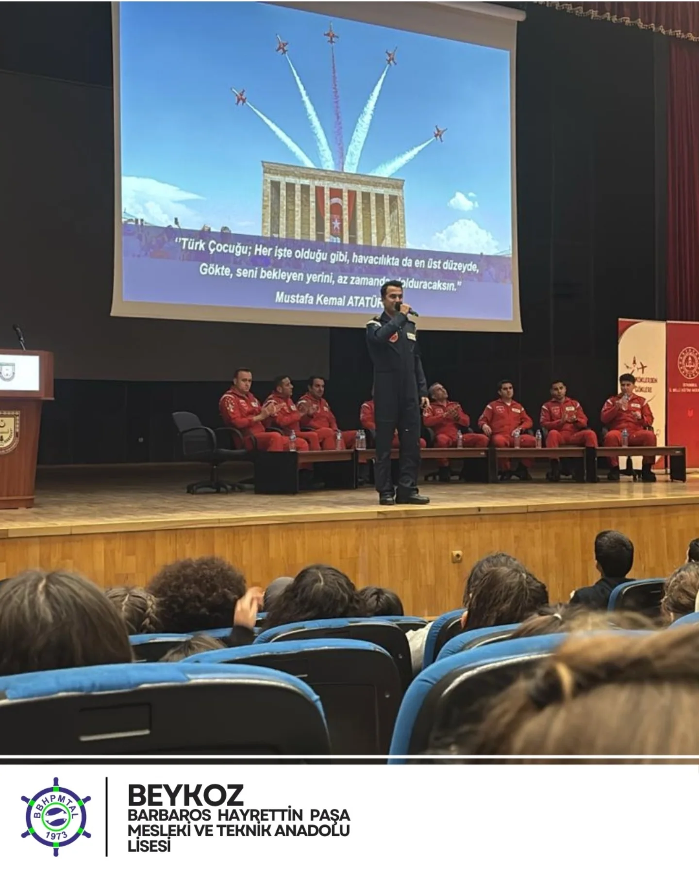 Beykoz Barbaros Hayrettin Paşa Mesleki ve Teknik Anadolu Lisesi olarak öğrencilerimizle…