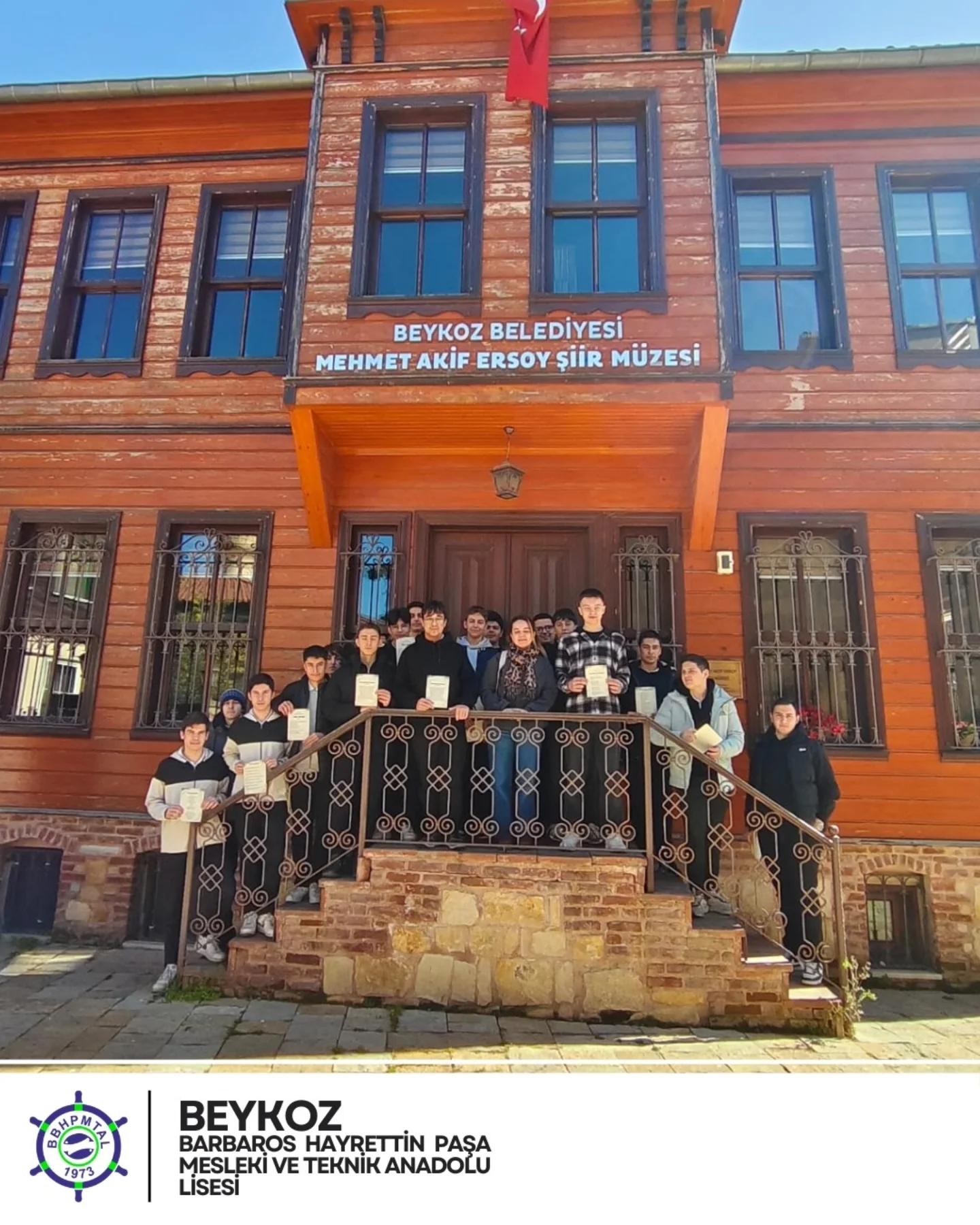 Barbaros Hayrettin Paşa Mesleki ve Teknik Anadolu Lisesi olarak, 12 Mart İstiklal Marşı… — görsel 2