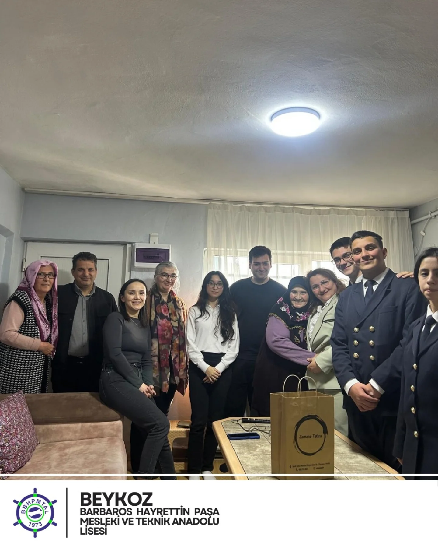 Geleceğimizin aynası olan kıymetli yaşlılarımızı unutmadık! Gümüşsuyu Mahallesi Muhtarı…