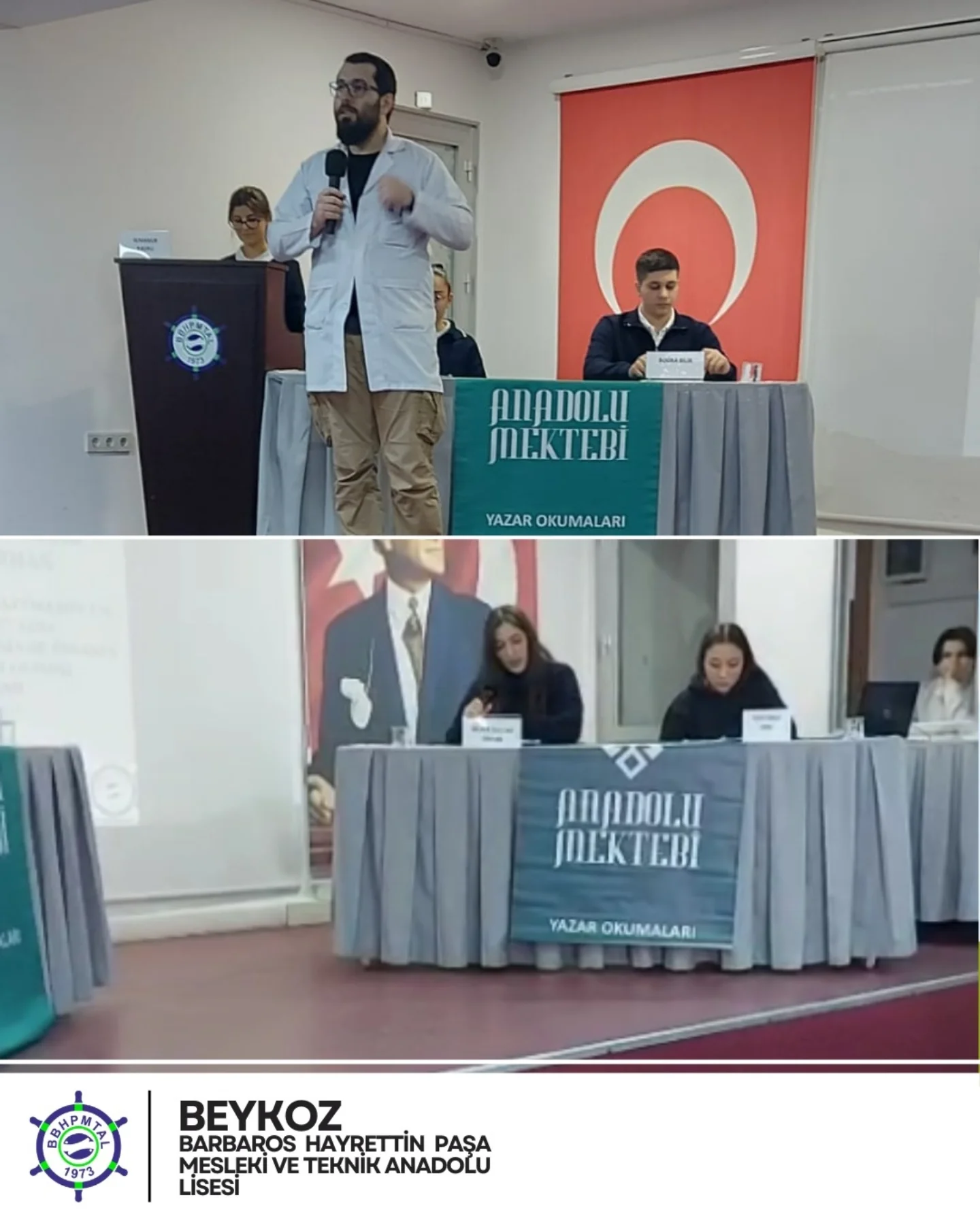 İstanbul Anadolu Mektebi Yazar Okumaları Programı kapsamında, Türk Dili ve Edebiyatı öğ… — görsel 5
