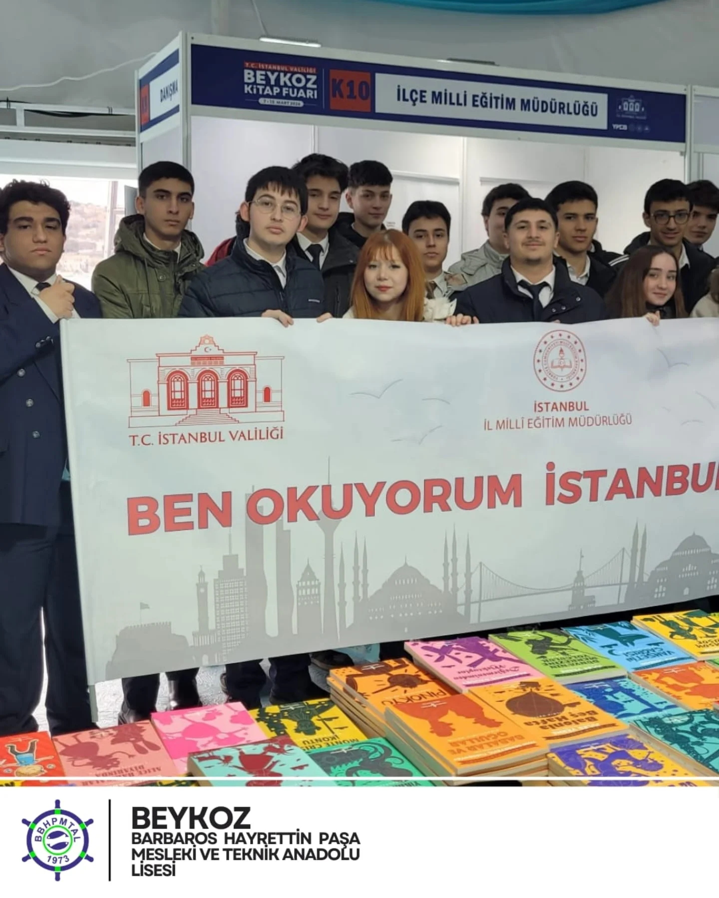 İstanbul Valimiz Sayın Davut Gül'ün öncülüğünde hayata geçirilen “Ben Okuyorum, İstanbu…