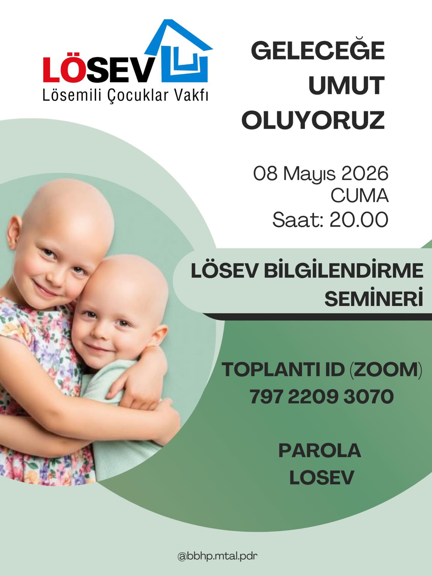 📌LÖSEV ile iş birliği içerisinde gerçekleştireceğimiz bilgilendirme seminerinde bir ara…