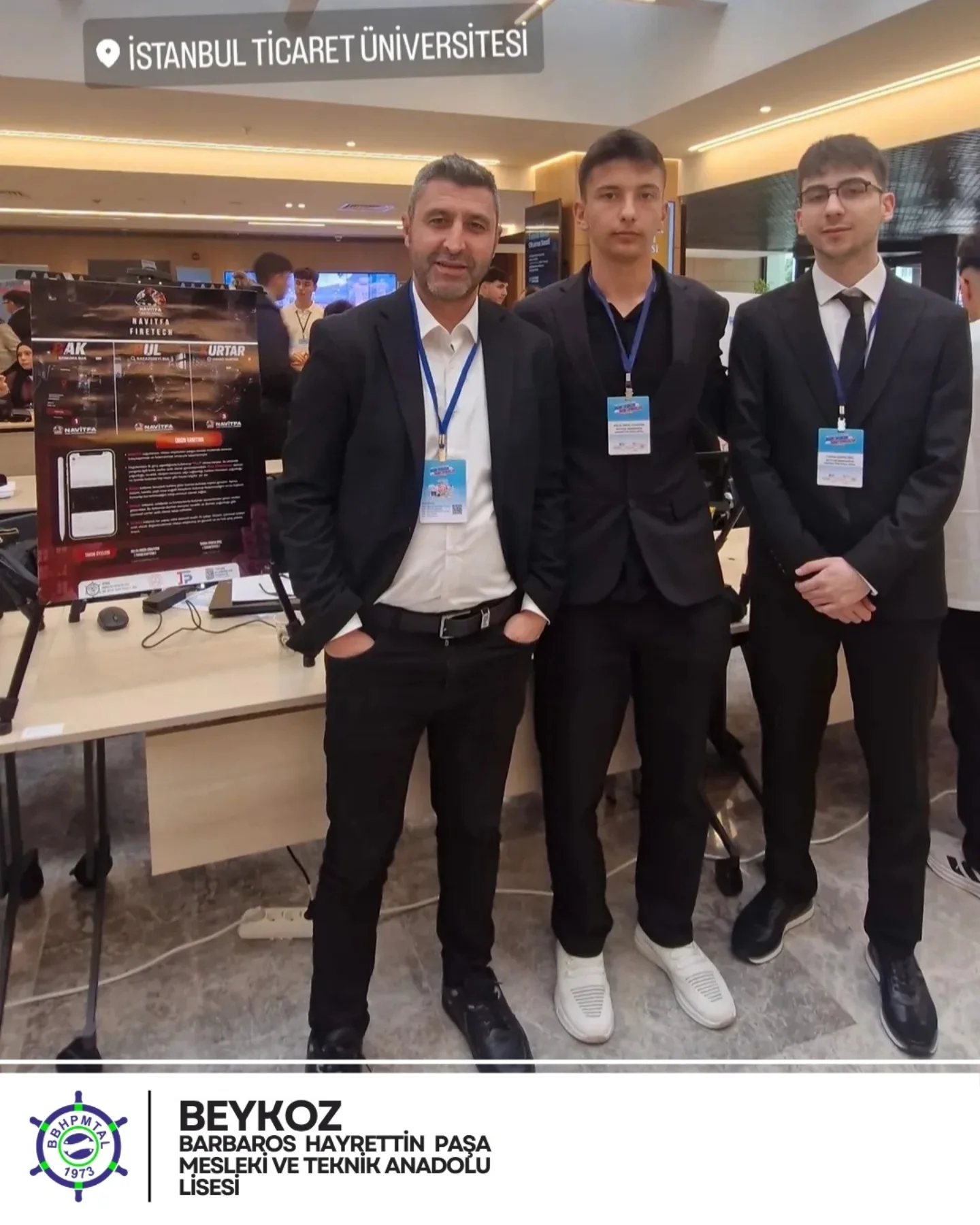 "Bir Fikir Bir Proje" yarışmasında büyük bir başarıya imza atan Makine Tasarım Teknoloj…